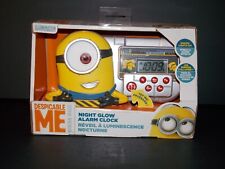 NEW Despicable Me Minion Night Glow Alarm Clock w/Speech, Sound Effects & Lights picture