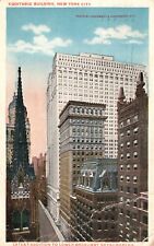 New York City, NY, Equitable Building, Broadway Skyscrapers, 1918 Postcard b5539 picture