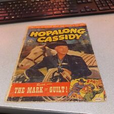 HOPALONG CASSIDY 65 fawcett comics PHOTO COVER WILLIAM BOYD (1952) western hero picture