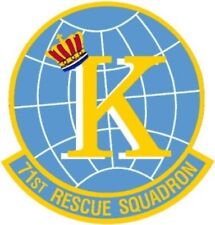 USAF 71st Rescue Squadron Self-adhesive Vinyl Decal picture