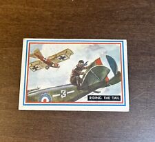 1953 TOPPS FIGHTING MARINES #53 RIDING THE TAIL - Ungraded picture