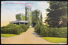 Vintage Postcard 1913 Libby Castle, Fort Washington Park, New York City (NY) picture