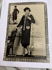 Vintage Deco Era Fashion Photo Advertisement Sample LH Pierce Textile Dress B picture