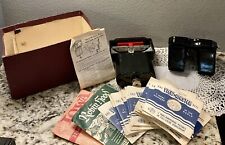 VINTAGE SAWYERS VIEW MASTER with LIGHT ATTACHMENT , 28 Reels picture