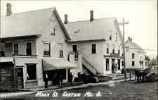 Easton Maine ME Main Street c1910 Eastern Illus REISSUE RPPC Postcard picture