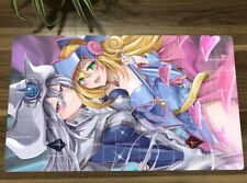 Yu-Gi-Oh Dark Magician Girl & Silent Magician TCG CCG Playmat Trading Card Game picture