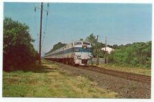 Long Island RR Railroad Passenger Train Alco FA Engine Locomotive 601 Postcard picture