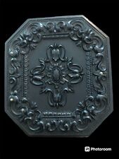 Scarce Thermoplastic Union Case Octagonal 6th Plate Scroll/Geometric Ambrotype picture