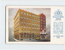 Postcard Clarendon Hotel Quebec Canada picture