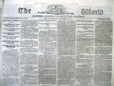 Lot of 5 original 1861-1865 Civil War newspapers -all are from Eastern US states picture