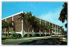 c1950's Clearwater's Ultra Modern Public Library Clearwater Florida FL Postcard picture