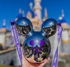 Disneyland 100 Years of Wonder Edition Mirror Mickey Balloon Popcorn Bucket 🔥 picture