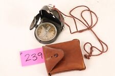 Vintage East German Vintage NOS Compass with Leather Case picture