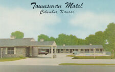 Unmailed chrome Townsman Motel Columbus Kansas KS #665 picture
