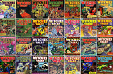 1951 - 1954 Witches Tales Comic Book Package - 28 eBooks on CD picture