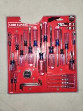 Craftsman 25pc Screwdriver Set ,new See Pictures Please  picture