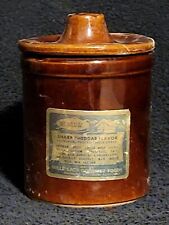 Vintage 12 Oz. Millie Lacs Sharp Cheese Spread Crock - Madison, Wisconsin picture