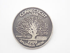 Connecticut The Charter Oak Vintage Lapel Pin picture