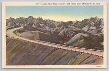 1948 Postcard  Lands That Time Forgot Bad Nat'l Monument South Dakota SD picture