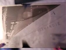 Normandie Ship Negative 1930 picture