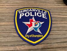 Duncanvile Police  State Texas TX Colorful NEW picture