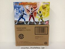 Bandai SHODO SUPER Taiyo Sentai Sun Vulcan PVC & ABS 3pcs Figure Candy Toy Japan picture