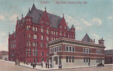 City Hall Kansas City Missouri MO 1913 Fairmont Postcard B19 picture