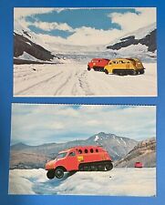 Postcard Columbia Icefield Banff Jasper Alberta Canada Snowmobile Tours picture