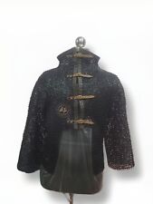 MEDIEVAL HANDMAD chainmail shirt full sleeves butted Mild steel chainmail battle picture
