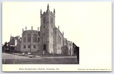 First Presbyterian Church Scranton Pennsylvania PA Religious Building Postcard picture