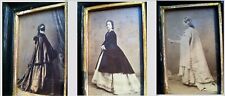 LOT OF 3 ORIGINAL PHOTOGRAPHS OF A FRENCH ACTRESS LATE 19th picture