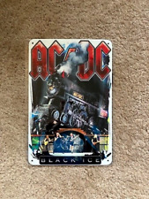 NWOT Metal Sign AC/DC Black Ice 12x8 Still In The Plastic Rare picture