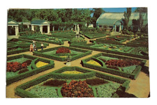 Missouri Botanical Shaw's Garden St Louis Missouri Postcard Posted 1957 picture