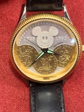 Disney Mickey Mouse 65th Anniversary Commemorative Watch 1928-1993 picture