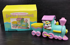Vintage Hallmark Crayola Bunny Easter Eggspress Train 1993 *Box Damage* picture