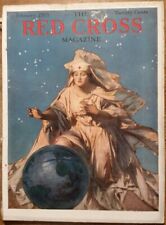 February 1919 The Red Cross Magazine Cover Design by A.E.  Foringer WWI Nurse picture