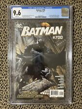 CGC 9.6 BATMAN #700 2010 Morrison Story, Art by Kubert, ICONIC Cover by Finch picture