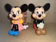Vintage Walt Disney Productions Mickey and Minnie Mouse Piggy Banks picture