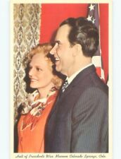 Pre-1980 RICHARD NIXON AND WIFE AT WAX MUSEUM Colorado Springs CO E7789@ picture