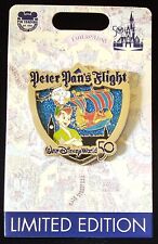 Disney WDW Peter Pan's Flight 50th Anniversary Attraction Crest Trading Pin LE  picture