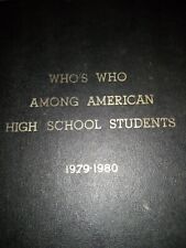 VINTAGE Who's Who Among American High School VII Students 1979-1980  picture