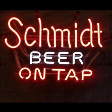 New Schmidt Beer On Tap Beer Neon Sign Lamp 19x15 Beer Bar Pub Room Wall Decor picture