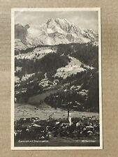 Postcard Germany Garmisch Partenkirchen Dreitorspitze Mountain Vintage PC picture