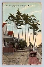 Ludington MI- Michigan, The Pines, Epworth, Antique, Vintage c1915 Postcard picture