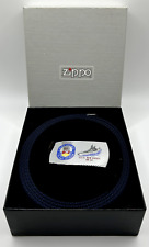 Zippo Navy U.S.S. New Jersey Belt & Belt Buckle (BB-62) New in Original Box RARE picture