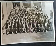 VINTAGE 1955 BOYERTOWN JOINT HIGH SCHOOL BJHS PENNSYLVANIA B&W CLASS PHOTO 8x10 picture