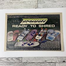 Print Ad Skateboard 1980s High Caliber Vintage Promo Made Hutch By Santa Cruz picture