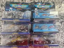 BABYLON 5 Micro Machines  1994 Vintage NEW IN PACKAGE RARE COMPLETE SET OF 6 picture