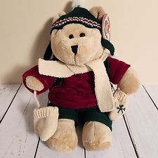 Starbucks Bearista Bear 2005 42nd Edition Plush Winter Cozy Knit Cap And Scarf picture