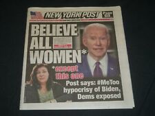 2020 MAY 2 NEW YORK POST NEWSPAPER - BELIEVE ALL WOMEN - DEMS EXPOSED picture